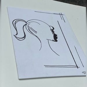 Acrylic Line Barbie Art